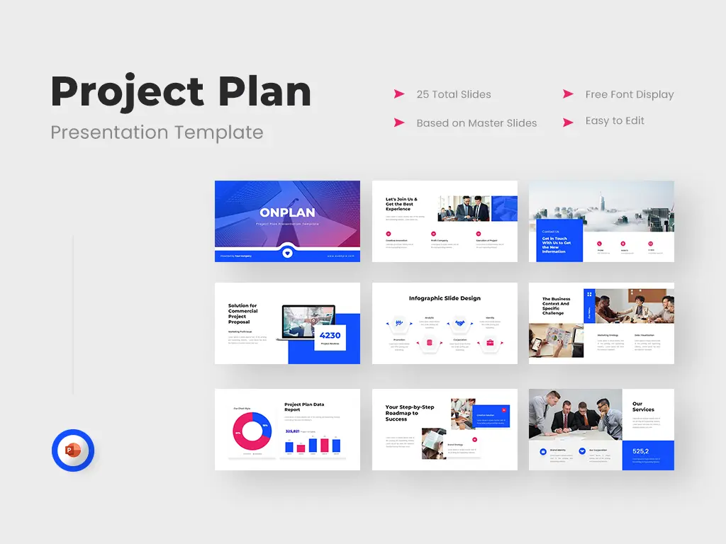 Project Plan PowerPoint Templates